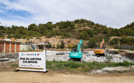 Konaklı Arıtma Tesisine 200 Milyon TL’lik yenileme çalışması