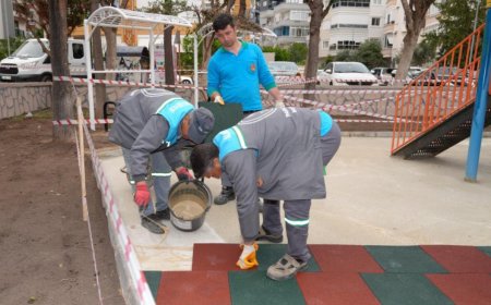 Alanya’da Park ve Bahçelerde Gelişim: Yenileme Çalışmaları Yapılıyor
