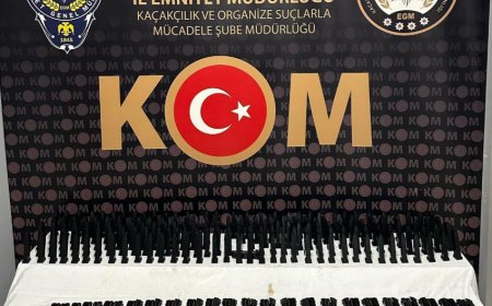 Antalya'da Silah ve Mühimmat Ticareti Suçundan 2 Şahıs Tutuklandı