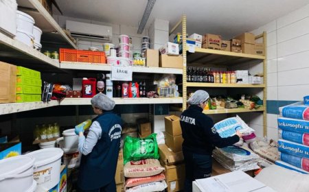 Antalya'da Ramazan Bayramı öncesi pastanelerde denetim.