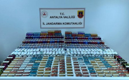 Antalya’da Elektronik Sigara ve Bandrolsüz Tütün Operasyonu