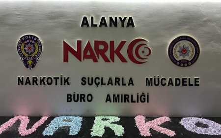 Antalya'da Narkotik Suçlarla Mücadele: Son 2 Haftada 37 Şüpheli Tutuklandı