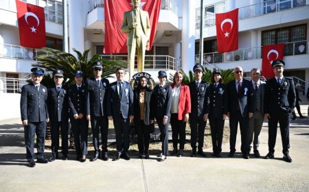 TÜRK Polis Teşkilatı'nın kuruluşunun 180'inci yıl dönümü ve Polis Haftası dolayısıyla Kemer'de tören düzenlendi.