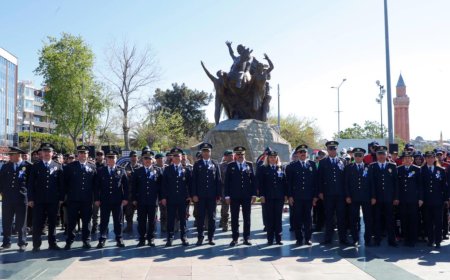 Türk Polis Teşkilatı'nın kuruluşunun 180. yılı Antalya'da kutlandı