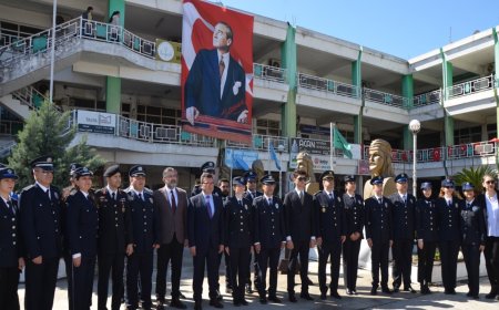 TÜRK Polis Teşkilatı'nın kuruluşunun 180. yılı Antalya'nın Serik ilçesinde düzenlenen törenle kutlandı.