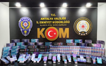 Antalya’da Kaçakçılık ve Organize Suçlara Geçit Yok: 1 Haftada Çok Sayıda Gözaltı ve Ele Geçirme