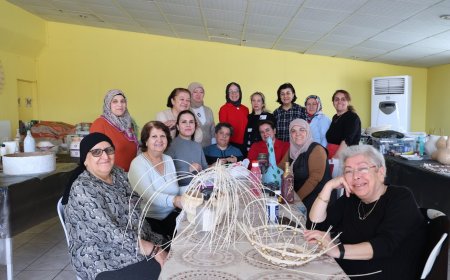 ATASEM ’den kadınlara geri dönüşüm ürünleri kursu