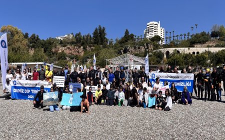 Antalya'da deniz ve kıyı temizliği seferberliği