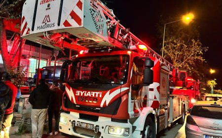 Antalya Sanayisinde Asılsız Yangın Alarmı