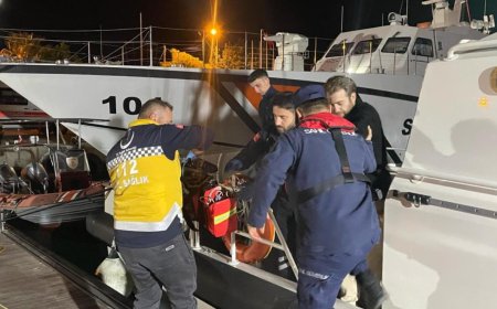 Denizde Rahatsızlanan Türk Kaptan Güvenli Şekilde Hastaneye Ulaştırıldı