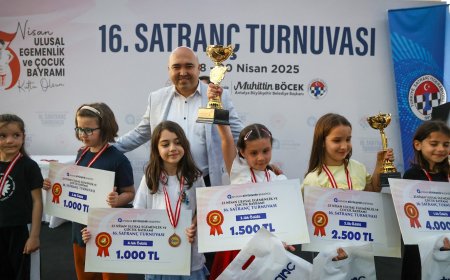 Büyükşehir’in 16. Geleneksel Satranç Turnuvası Tamamlandı