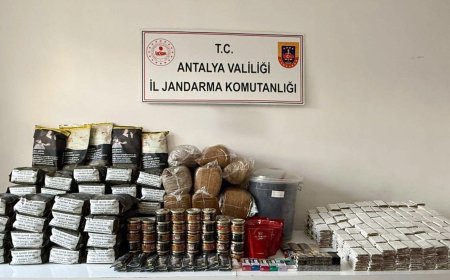 Antalya Jandarmasından Elmalı’da Kaçakçılık Baskını