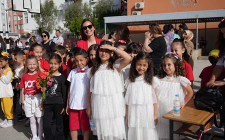 Antalya Şehit Gültekin Kubilay Atik İlkokulu’nda 23 Nisan Coşkusu.