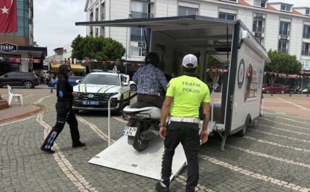Antalya Emniyeti'nden Gazipaşa’da Trafik Bilincine Mobil Destek