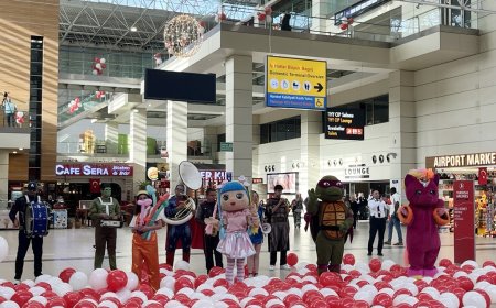 Antalya Havalimanı'nda 23 Nisan Coşkusu Gökyüzüne Taştı!