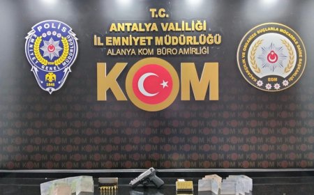 Antalya’da Suç Örgütüne Operasyon: 7 Gözaltı, 3 Tutuklama