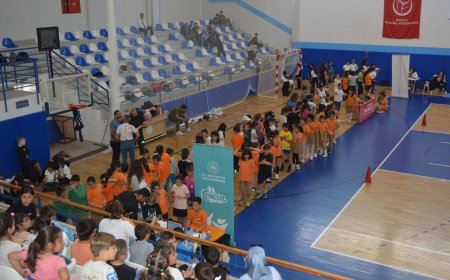 Manavgat’ta 2.500 Öğrencinin Katıldığı Sporcu Taraması Yapıldı