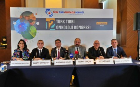 12. Türk Tıbbi Onkoloji Kongresi Antalya'da düzenlendi