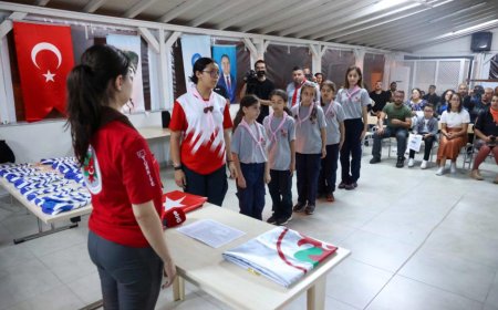 5. Dönem İzciler İlk Kamp Deneyimlerini Antalya’da Yaşadı