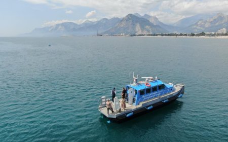 Antalya Büyükşehir Belediyesi, Akdeniz için alarma geçti