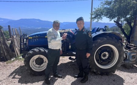 Antalya Kaş’ta Çalınan Traktör JASAT Tarafından Denizli’de Bulundu.
