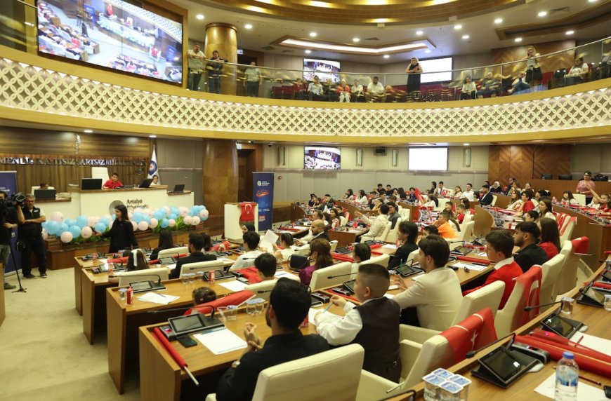 Büyükşehir’de 23 Nisan Temsili Çocuk Meclisi