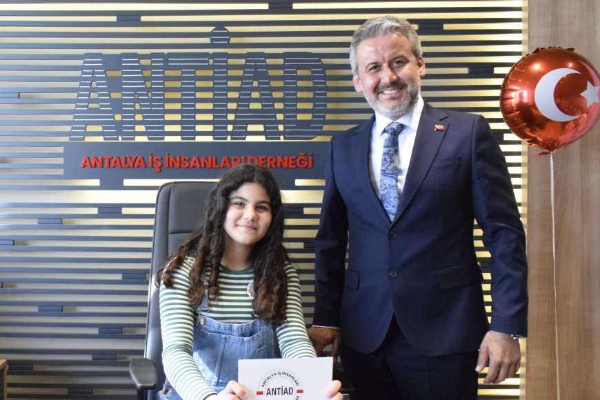 ANTİAD’da 23 Nisan Coşkusu: Küçük Başkan Göreve Başladı