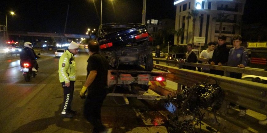 Antalya’da Korkunç Kaza: Genç Sürücü Hayatını Kaybetti, 3 Yaralı