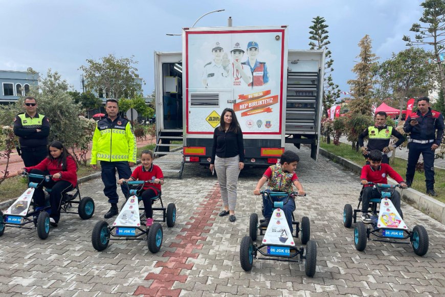 “Bir Kural, Bir Ömür” Etkinliğiyle Alanya’da Trafik Bilinci Aşılandı