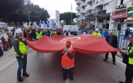 1 Mayıs Emek ve Dayanışma Günü, tüm yurtta oluğu gibi Antalya’da da coşkuyla kutlandı.