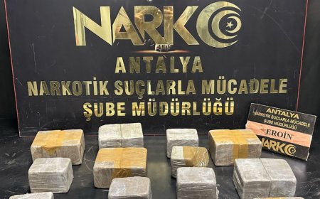 Antalya’da Narkotik Operasyonları: 1 Haftada 36 Tutuklama, Kilolarca Uyuşturucu Ele Geçirildi