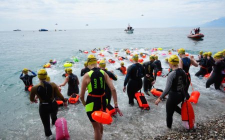 Antalya’nın Konyaaltı Sahili, X-WATERS kapsamında 30 ülkeden bine yakın yüzücüyü ağırladı.