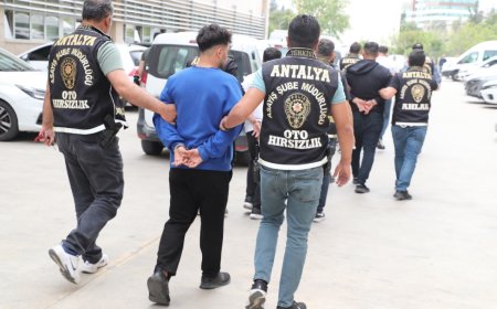 Antalya'da Asayiş Uygulamalarında 213 Şahıs Tutuklandı