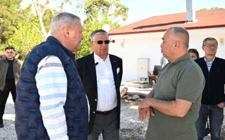 Kemer’de Belediye Çalışmaları Başkan Denetiminde