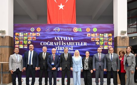 ANTALYA COĞRAFİ İŞARETLER ZİRVESİ BAŞLADI