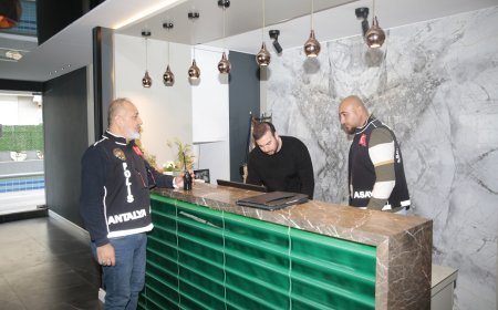 ANTALYA İl Emniyet Müdürlüğü birimleri, günübirlik kiralanan 465 konaklama yerinde eş zamanlı denetimler gerçekleştirdi