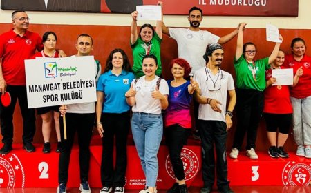 Engel Tanımayan Başarı: Manavgat Belediyespor’dan Madalyalı Dönüş