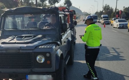Antalya Trafiğinde Denetim Seferberliği: 58 Bin Araç Denetlendi