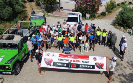 Jandarmadan Safari Araçlarına Trafik Haftası Denetimi