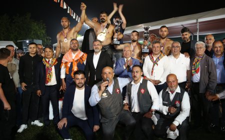 Er Meydanında Ter, Tribünde Gurur: Serik’te Pehlivanlar Buluştu