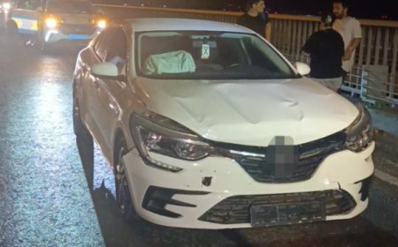 Antalya'nın Manavgat ilçesinde otomobillerin çarpıştığı kazada 1 kişi yaralandı.