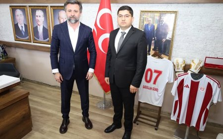 MHP Serik İlçe Başkanlığı görevine Ahmet Güzel atandı.