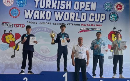 Kemer Belediyesi Kick Boks Takımı Dünya Kupası’ndan 4 Madalya ile Döndü