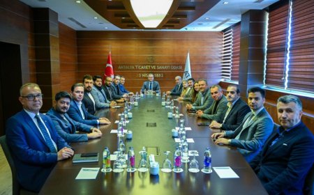 MÜSİAD Antalya’dan ATSO’ya Ziyaret: Ekonomik Gündem Masaya Yatırıldı
