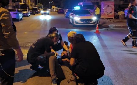 Antalya’da Otomobille Motosiklet Çarpıştı: 1 Yaralı