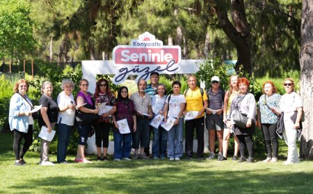 Konyaaltı’nda Tazelenme Olimpiyatları Öncesi Oryantiring Antrenmanı