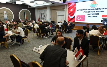 Antalya OSB, Irak Pazarıyla Buluştu: Yüz Yüze Görüşmeler Gerçekleştirildi