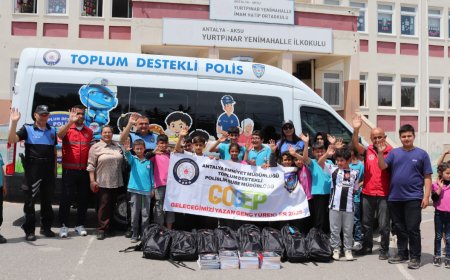 Antalya Emniyeti’nden Gençlere Eğitim ve Sosyal Destek Projesi