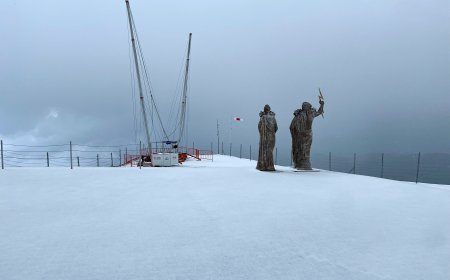 Kemer’in Zirvesi Beyaza Büründü: Tahtalı Dağı’nda Kar Manzarası