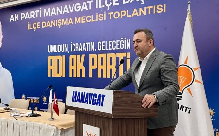 Manavgat'ta AK Parti Danışma Kurulu Toplantısı Yapıldı